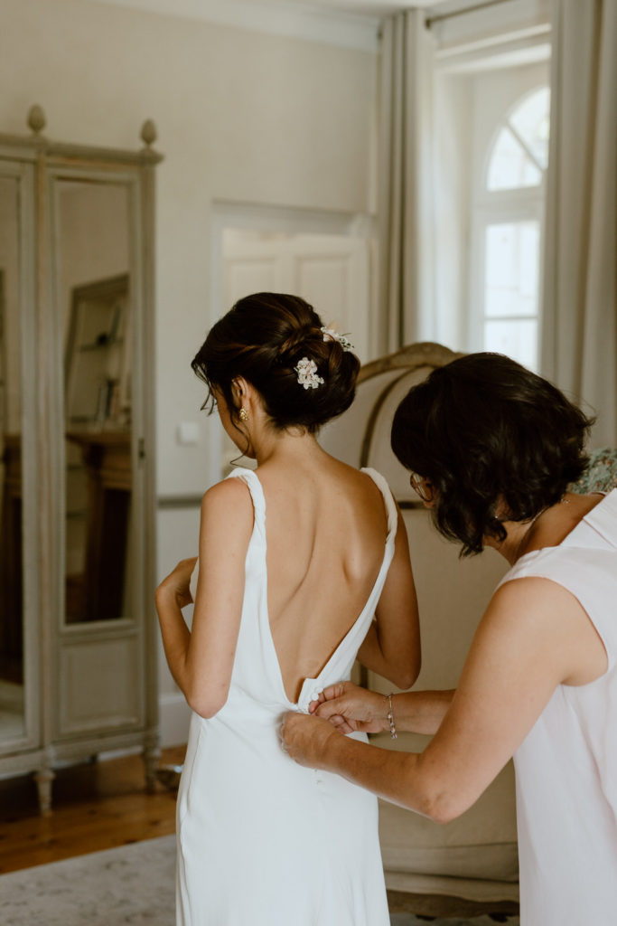 préparatifs mariage domaine établière vendée