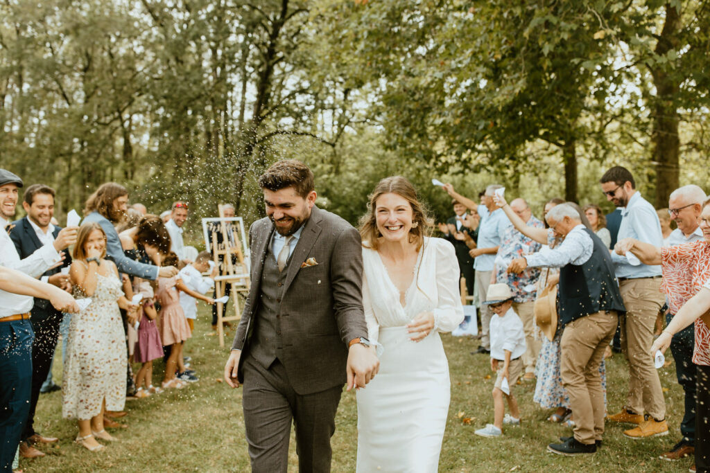 ceremony exit wedding photographer berlin